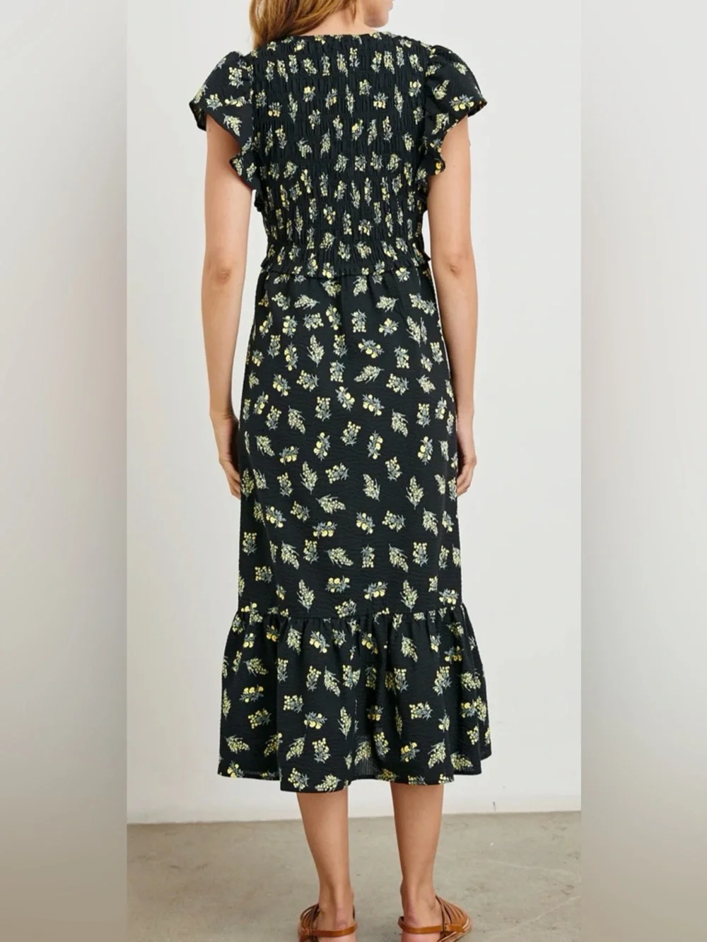 Rails floral Midi Dress - Picture 2 of 3